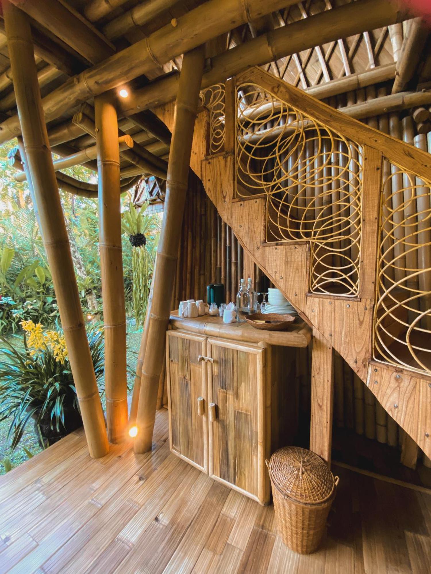 Willa Alamvaya Bali Bamboo House Sidemen  Zewnętrze zdjęcie