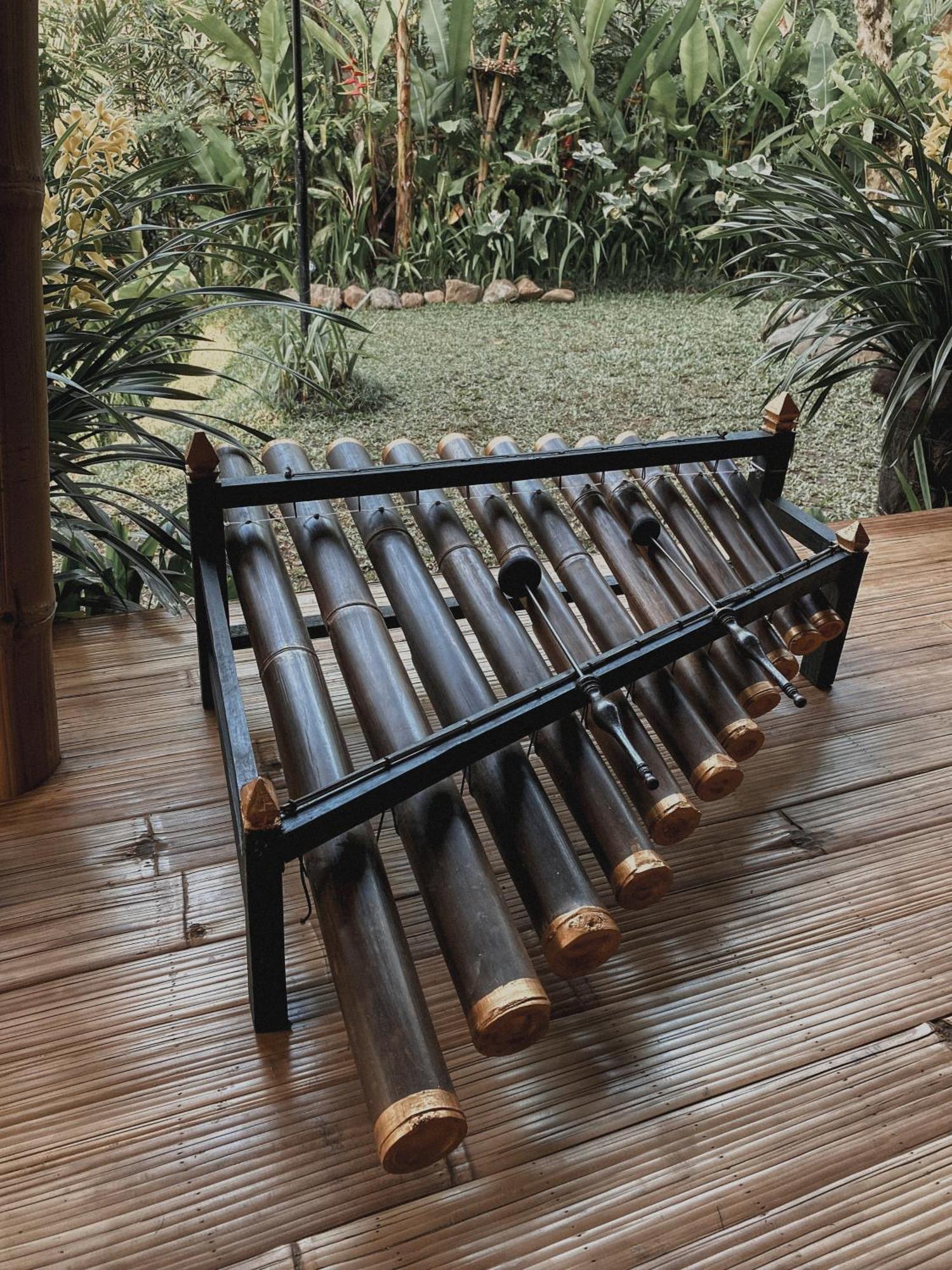 Willa Alamvaya Bali Bamboo House Sidemen  Zewnętrze zdjęcie