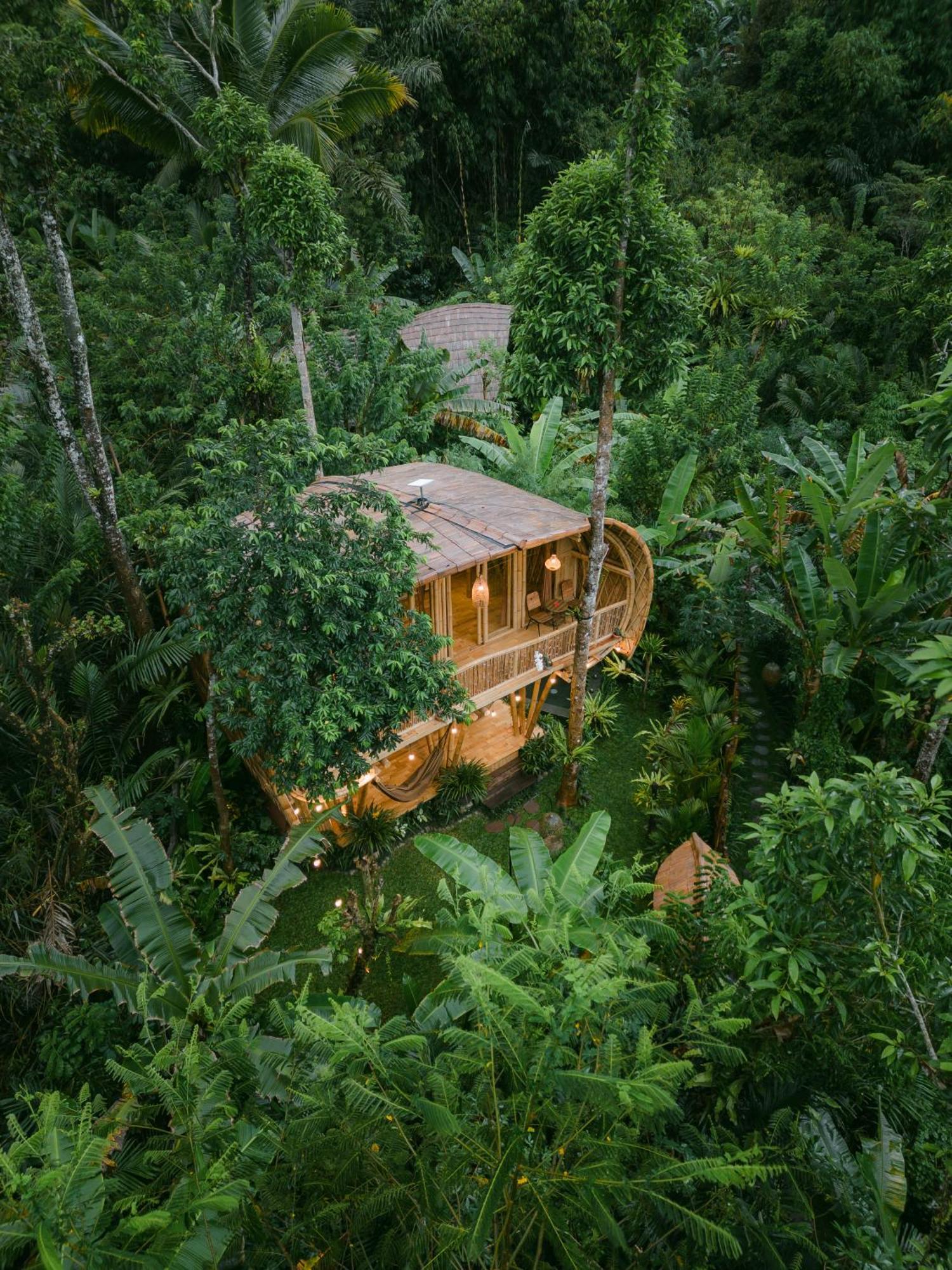 Willa Alamvaya Bali Bamboo House Sidemen  Zewnętrze zdjęcie
