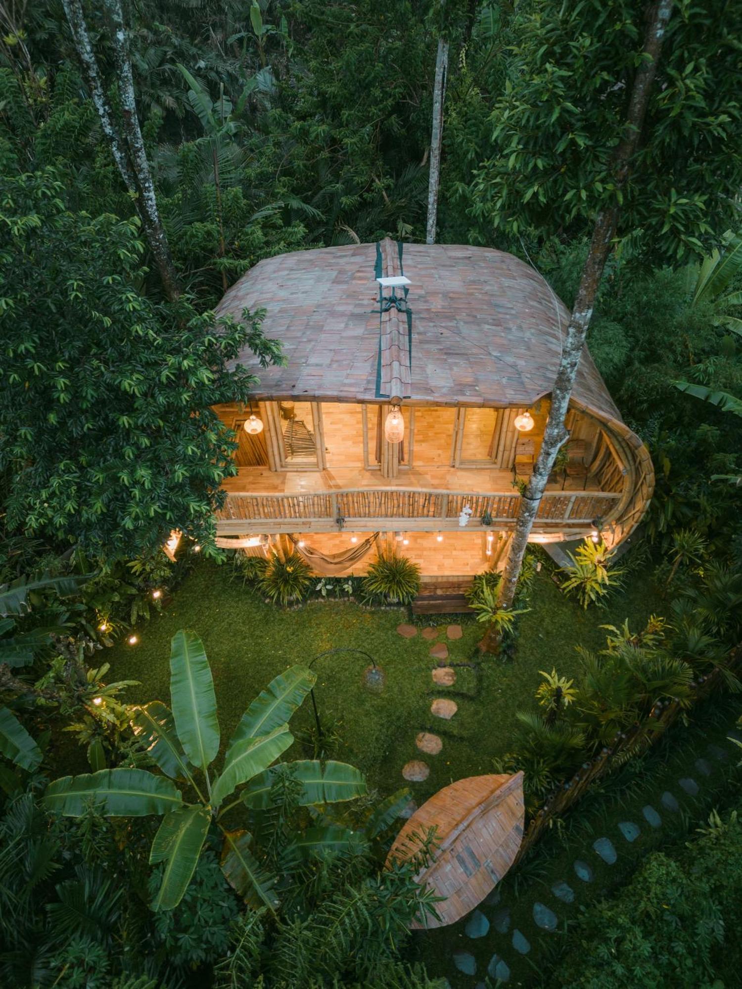 Willa Alamvaya Bali Bamboo House Sidemen  Zewnętrze zdjęcie