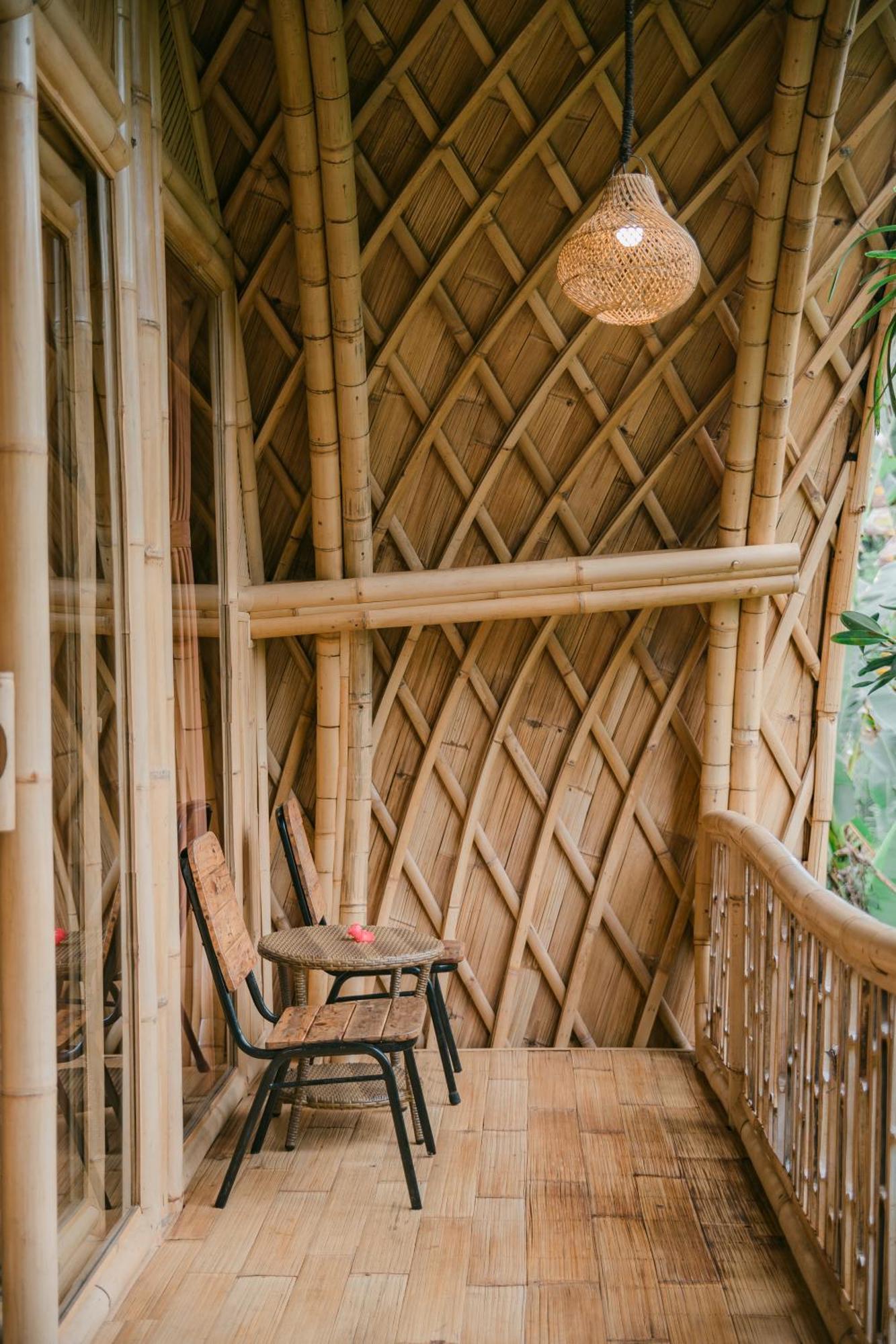 Willa Alamvaya Bali Bamboo House Sidemen  Zewnętrze zdjęcie