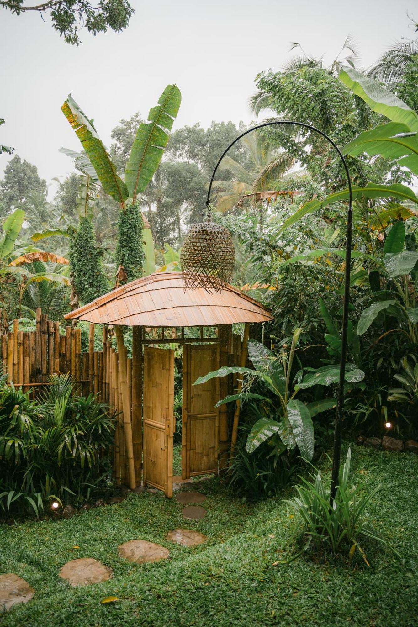 Willa Alamvaya Bali Bamboo House Sidemen  Zewnętrze zdjęcie