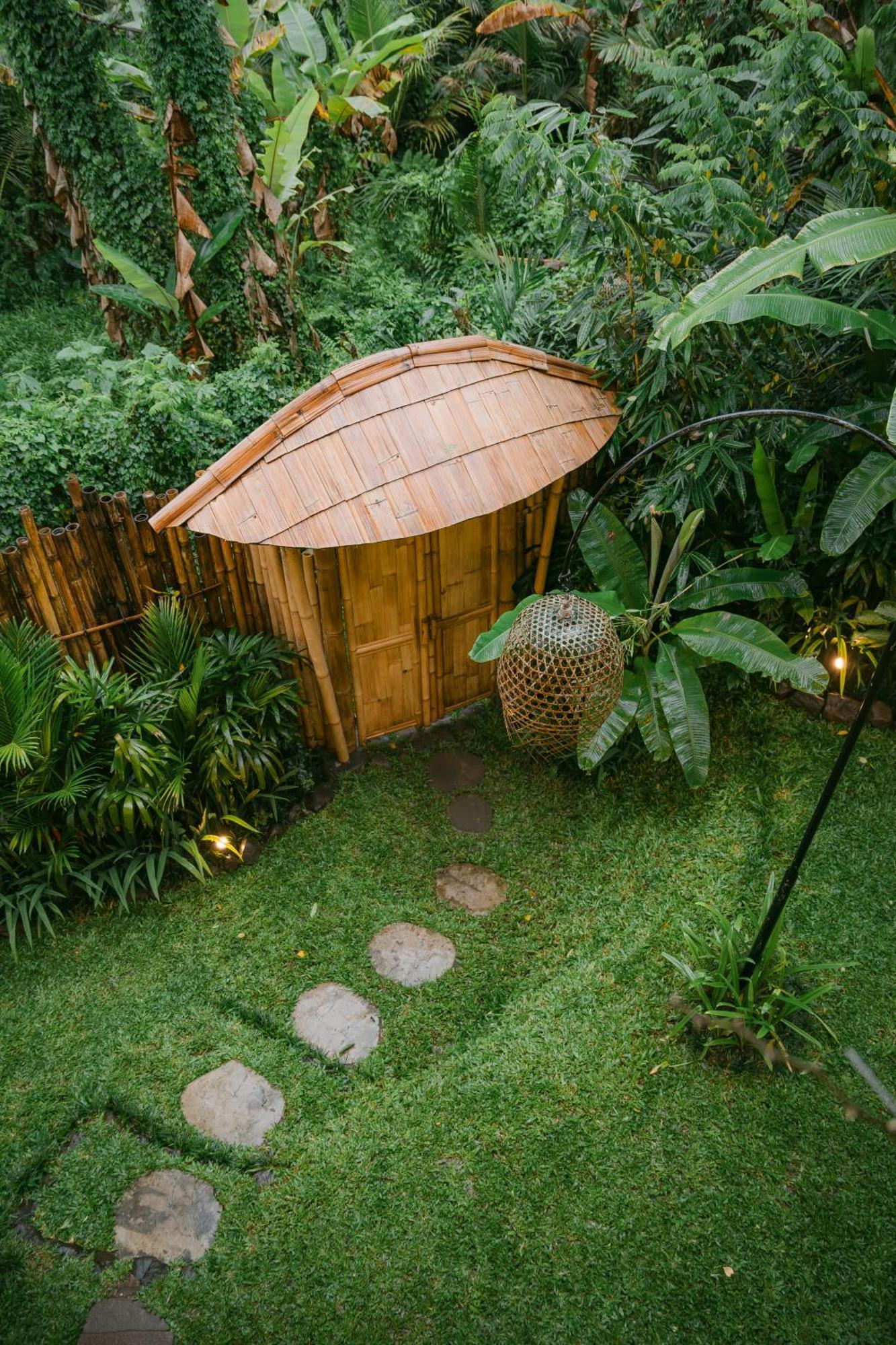 Willa Alamvaya Bali Bamboo House Sidemen  Zewnętrze zdjęcie