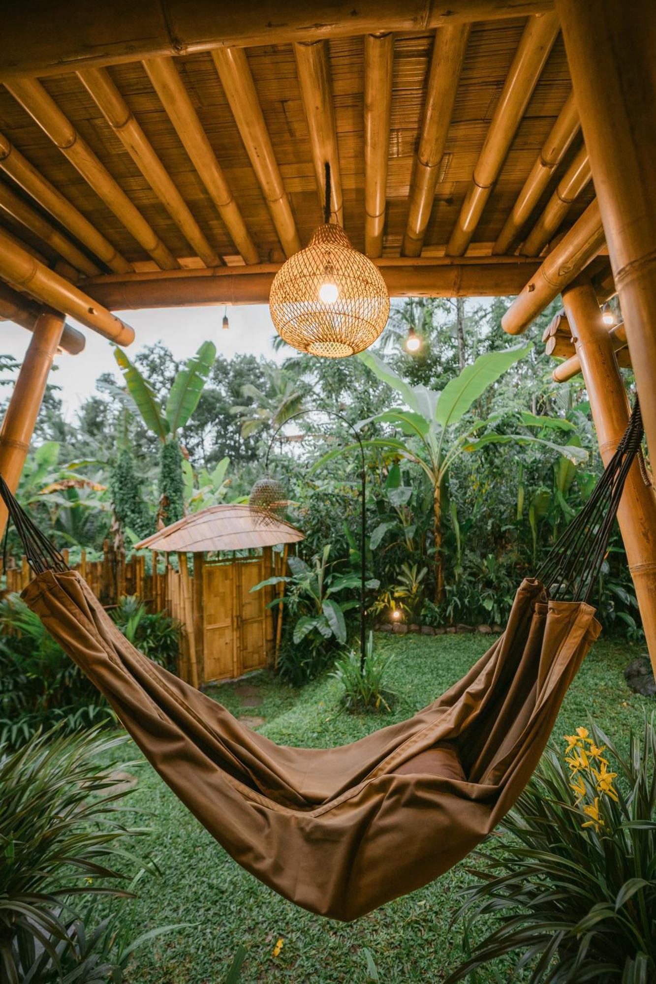 Willa Alamvaya Bali Bamboo House Sidemen  Zewnętrze zdjęcie