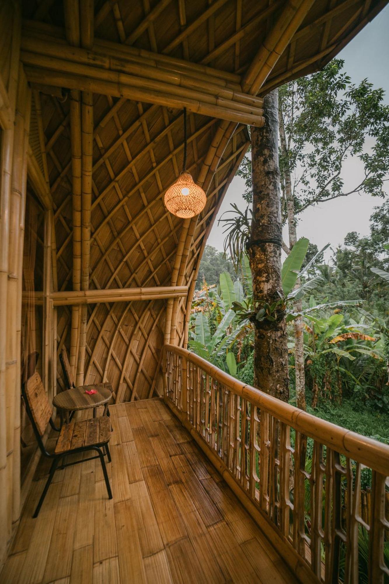 Willa Alamvaya Bali Bamboo House Sidemen  Zewnętrze zdjęcie