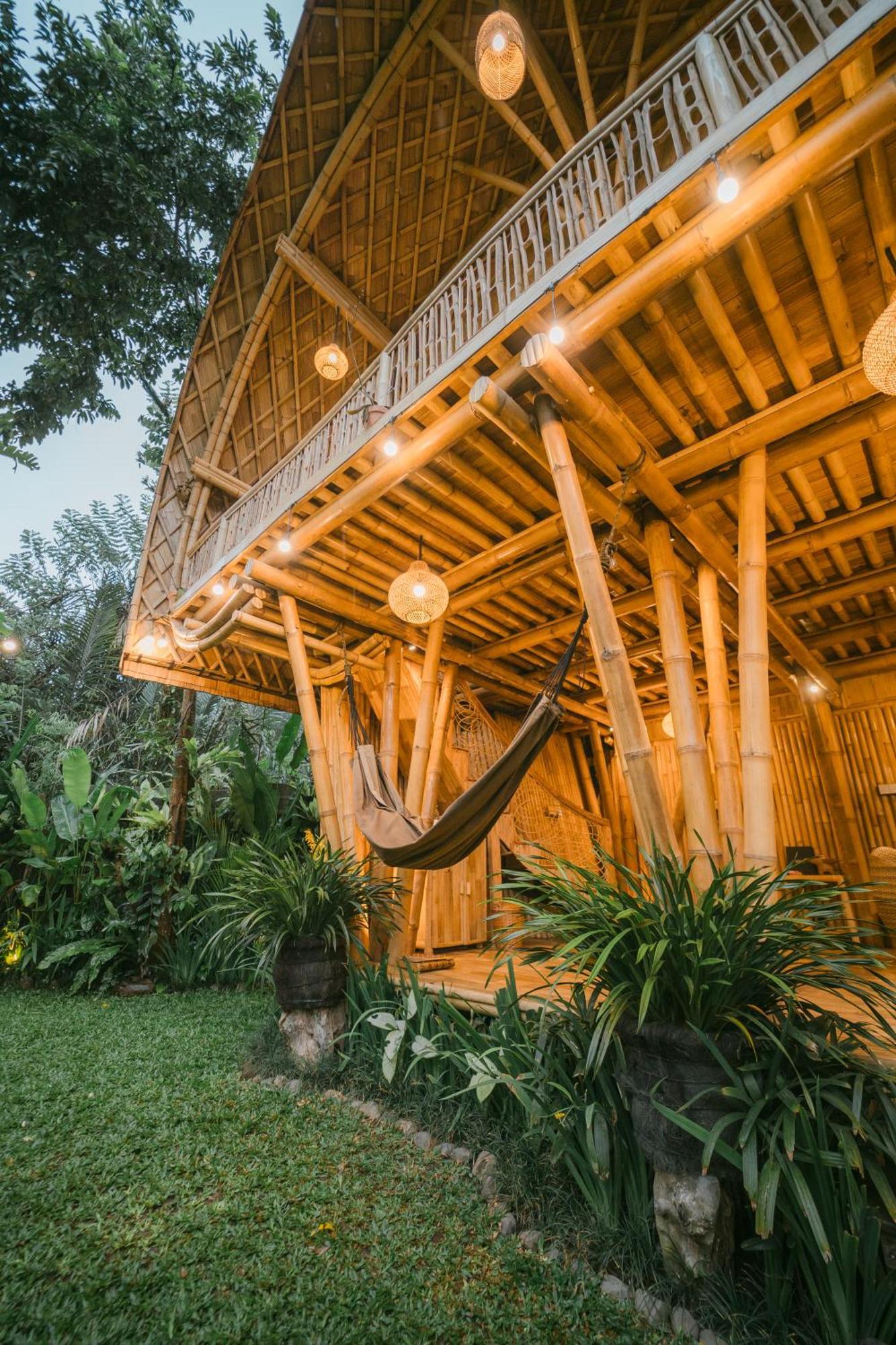 Willa Alamvaya Bali Bamboo House Sidemen  Zewnętrze zdjęcie