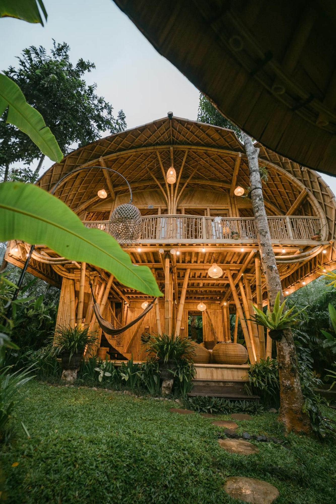 Willa Alamvaya Bali Bamboo House Sidemen  Zewnętrze zdjęcie