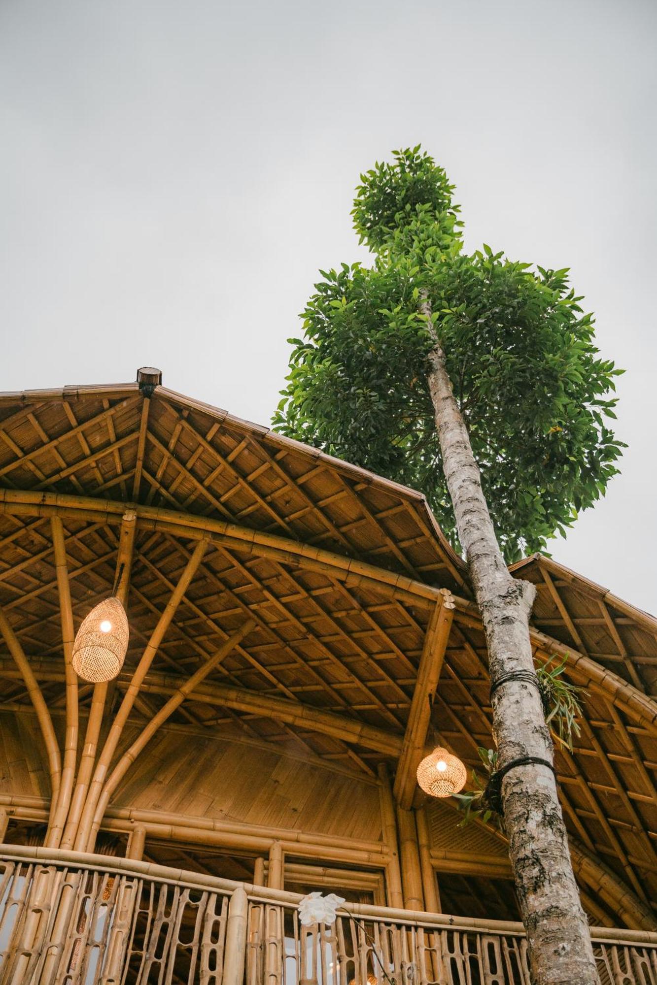 Willa Alamvaya Bali Bamboo House Sidemen  Zewnętrze zdjęcie