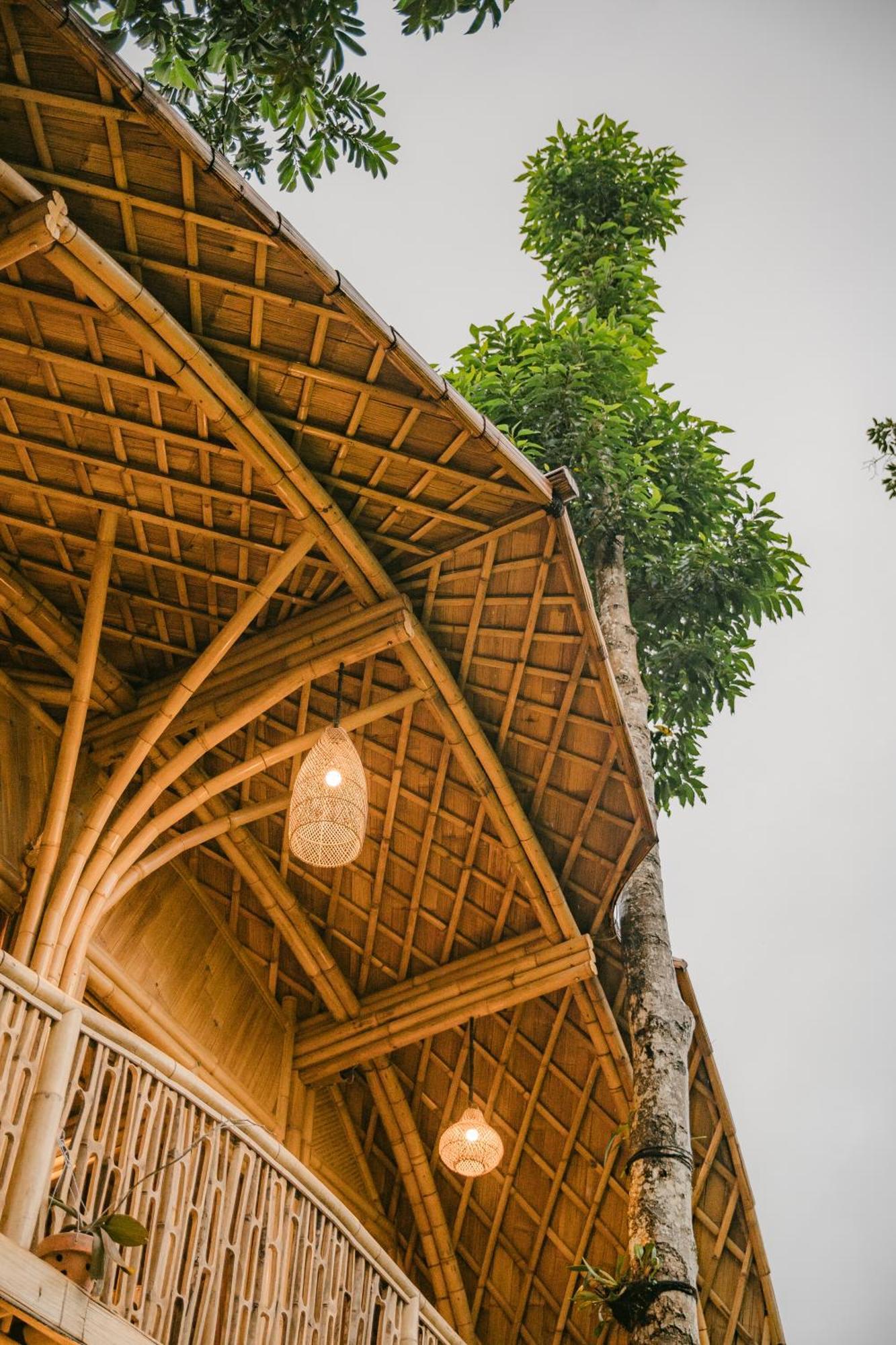 Willa Alamvaya Bali Bamboo House Sidemen  Zewnętrze zdjęcie